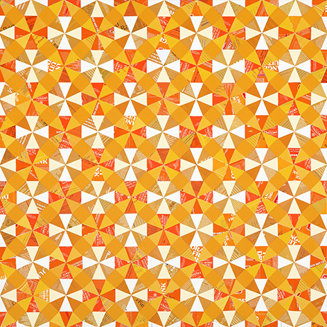 Elizabeth GowerPrismatics 2006–07paper on canvasReproduced courtesy of the artist, Sutton Gallery, Melbourne, and Milani Gallery, BrisbanePhotographer: Andrew Curtis