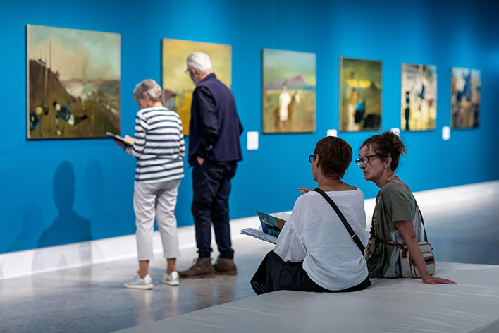 Sidney Nolan’s Ned Kelly seriesinstallation view, Geelong GalleryPhotographer: Andrew Curtis