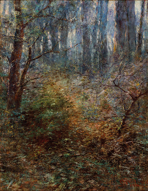 Frederick McCubbin_A forest glade_website
