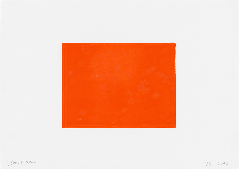 John NixonUntitled2002woodblock; edition of 5Courtesy of the Estate of John Nixon and Negative PressMelbourne