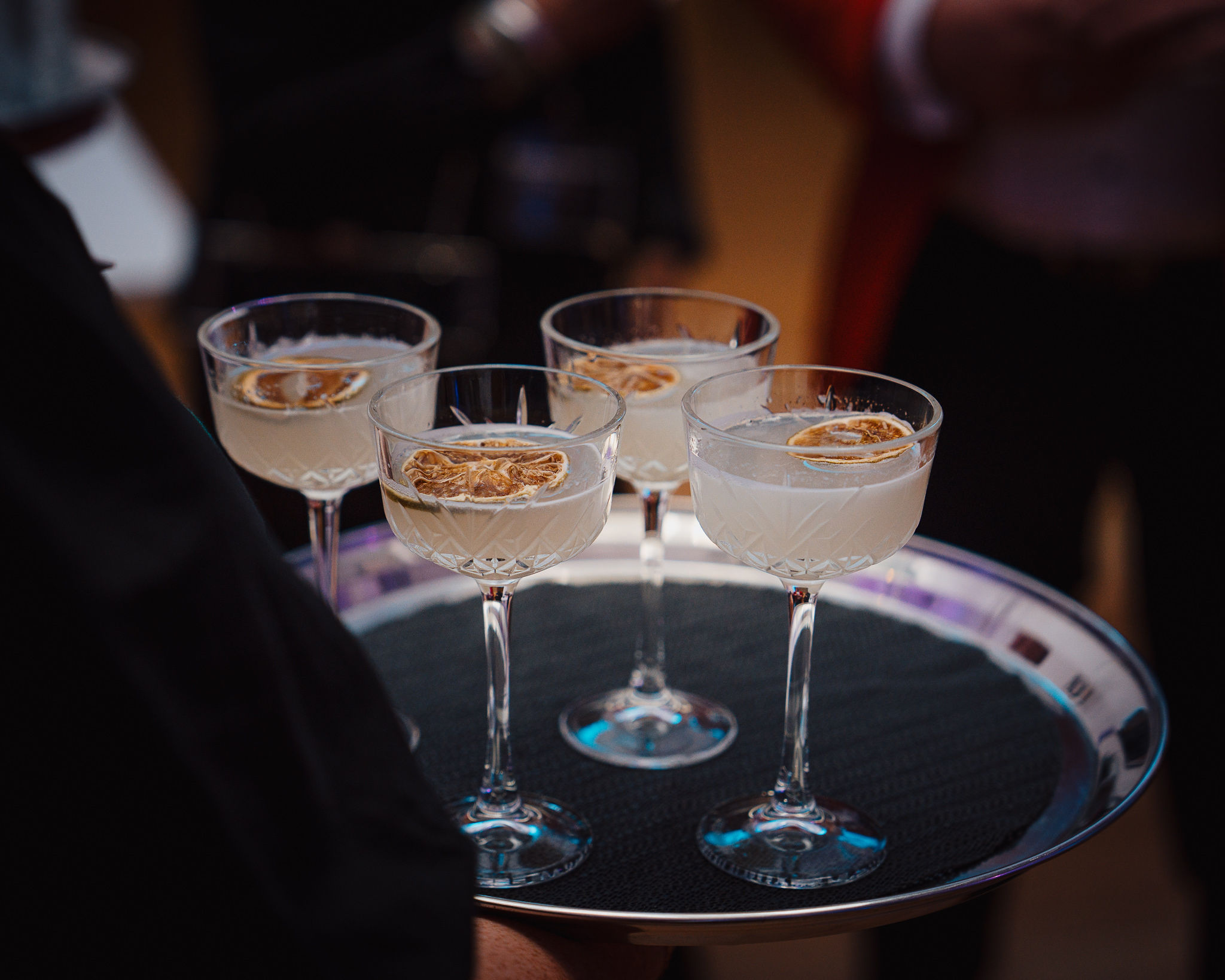 Cocktail tray at Geelong Gallery